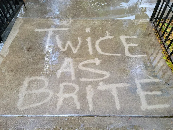 twice as brite